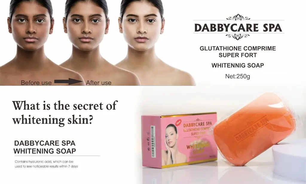 GLutathione Comprime Super Fort Whitening Soap pink 200g 2.webp