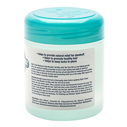 Nfree Stylin' Dredz Mouldin' Gel Wax 500ml