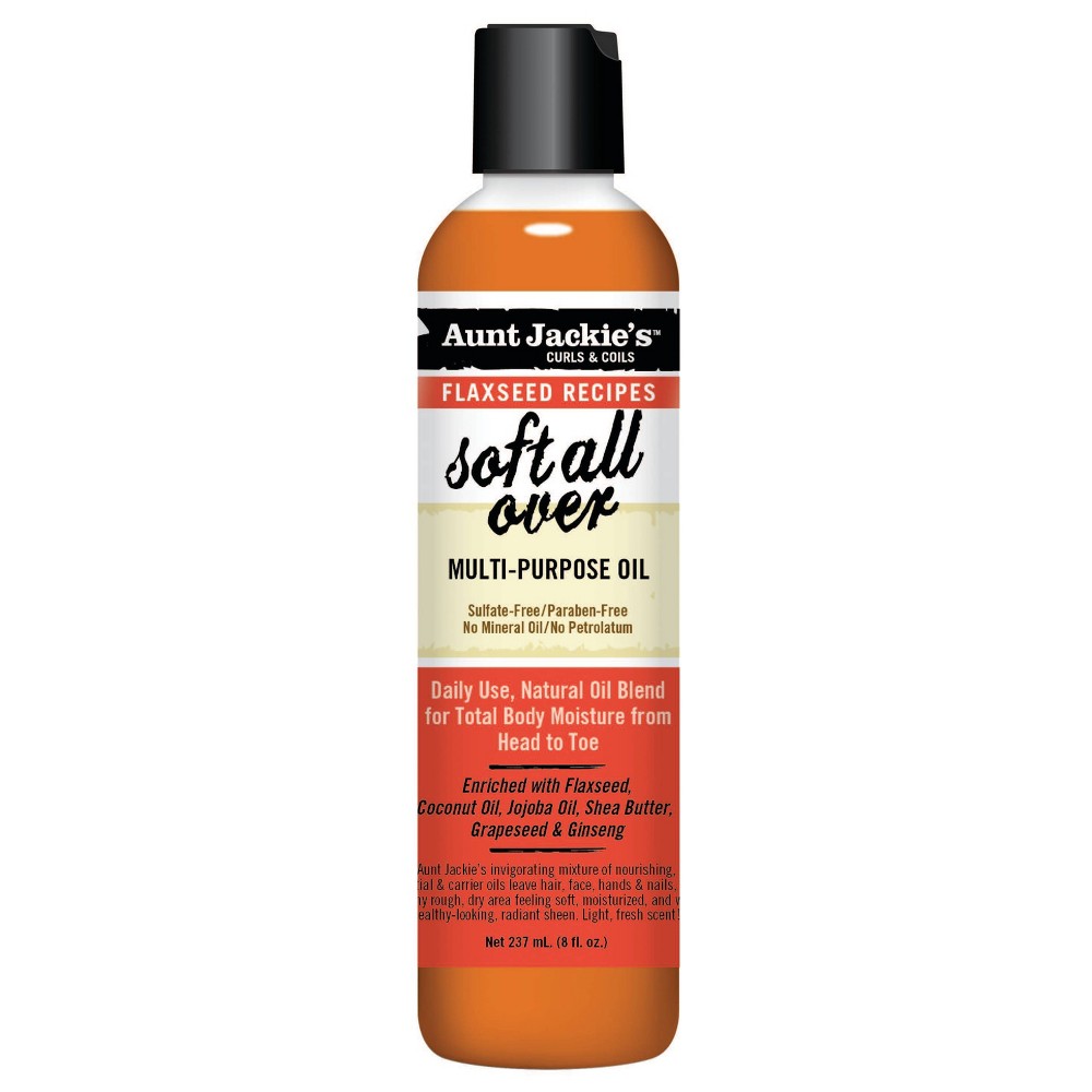 Aunt Jackie Flaxseed Soft All Over – Multi-purpose Oil