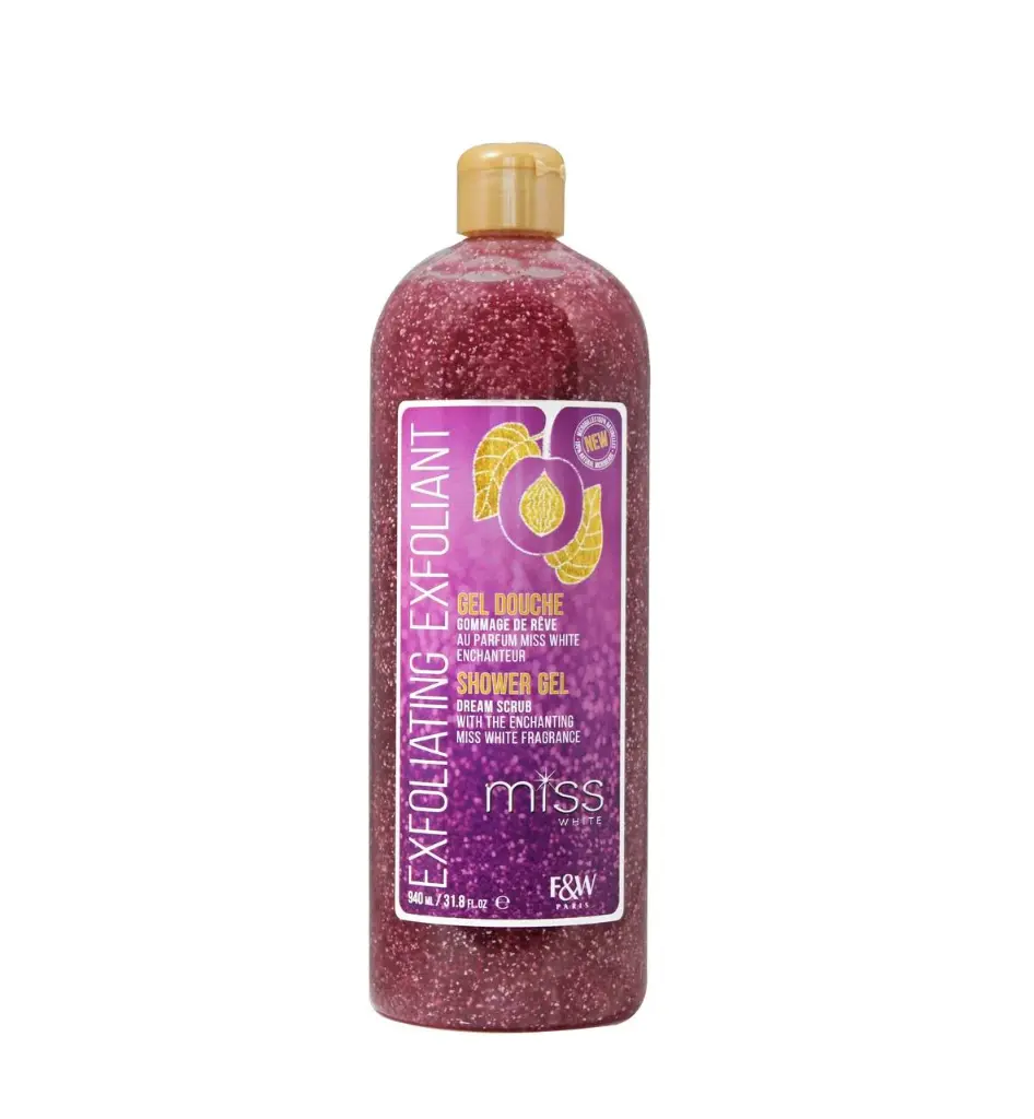 Fair And White Miss White Exfoliating Exfoliant Shower Gel 940 ml
