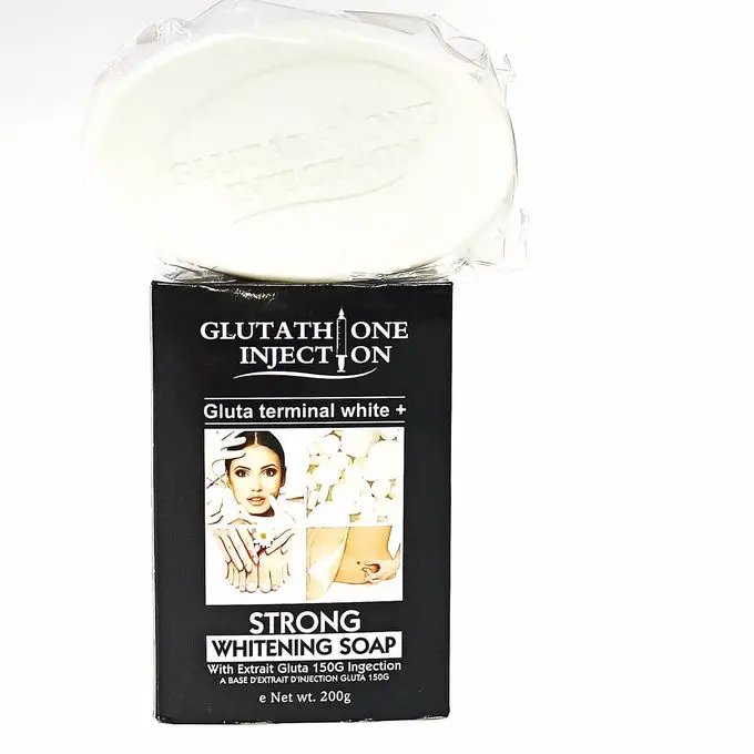 Glutathione Injection Gluta terminal whitening soap Black 200g