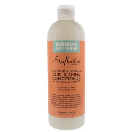 Shea Moisture Coconut & Hibiscus Curl & Shine Conditioner 355ml