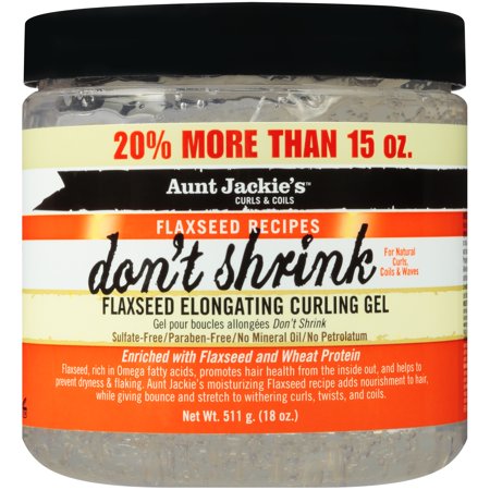 Aunt Jackie Don't Shrink flax Curling Gel