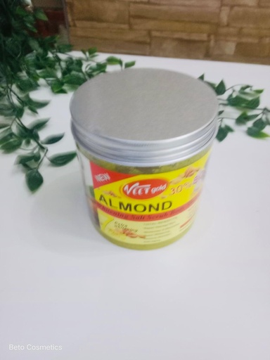 [692526896832] Veet Gold Salt Body Scrub Almond