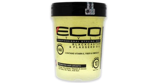 [748378004229] EcoStyler Black Castor oil Gel 
32oz