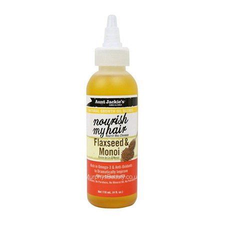 Aunt Jackies Nourish My Hair With Flaxseed And Monoi Oil-118 ml