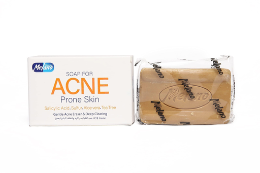[6224010808058] Melano Melaakne Acne Soap 100g