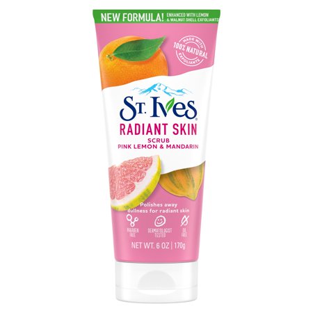 St. Ives, Radiant Skin Scrub, Pink Lemon & Mandarin, 6 oz (170 g)