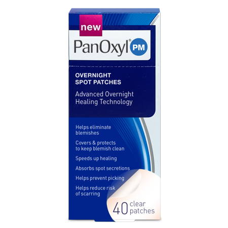 PanOxyl Overnight Spot Patches, 40 Patches