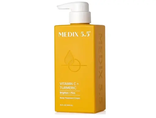 [810400030527] Medix 5.5 Body Cream, Vitamin C + Turmeric, 15 fl oz (444 ml)