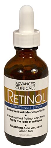 Advanced Clinicals Retinol Serum, Anti-Wrinkle, 1.75 fl oz (52 ml)