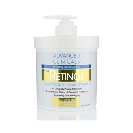 [819265006388]  Advanced Clinicals Retinol, Advanced Firming Cream, 16 oz (454 g)