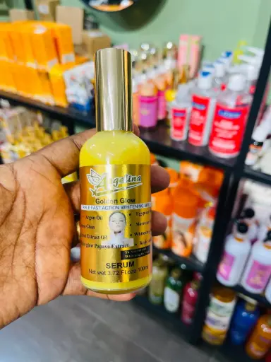 [098864019016] Angelina Golden glow Whitening Serum