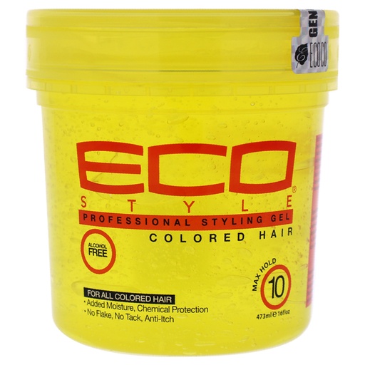 Eco Styler Gel Color Treated Hair Gel (Yellow) 16Oz